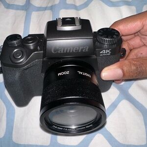 4K Ultra HD Digital Camera - Black